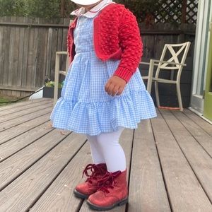 The cutest Wizard of Oz Dorothy costume